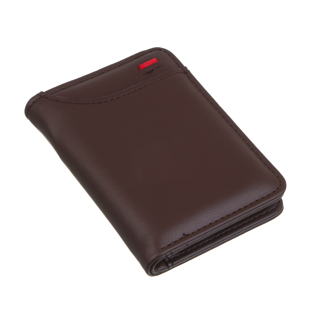 Кардхолдер для карт и купюр 8 слотов тм ЮL Diplomat, ПУ, 11х8 см, 2 цвета - #5