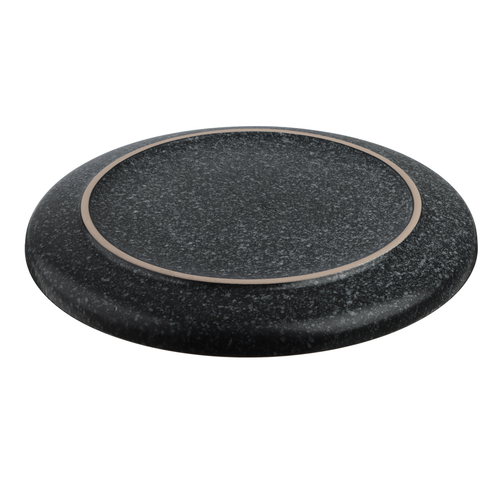 MILLIMI Набор стол.посуды 16пр(тар26см*4, тар20см*4, салатн14см*4, кружка340мл*4) керамика, черный - #5