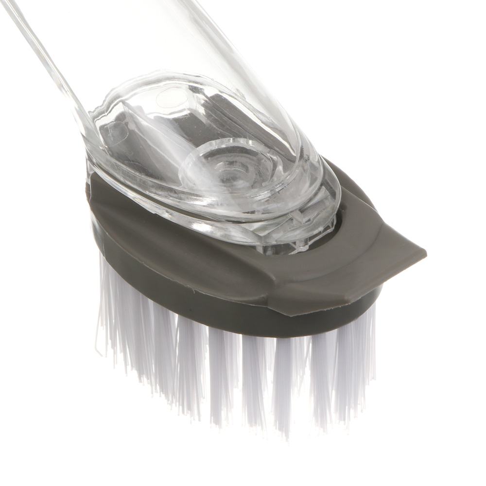 Щетка для посуды с дозатором тм Vetta, 23,5х7х4,5 см, полипропилен, серая - #2