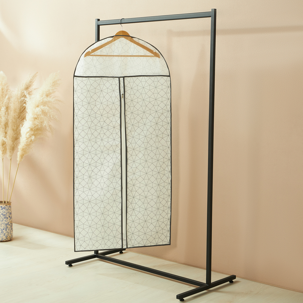 VETTA Чехол для одежды, с прозрачным окном, 60х130см, Валери, молния, полипропилен - #6