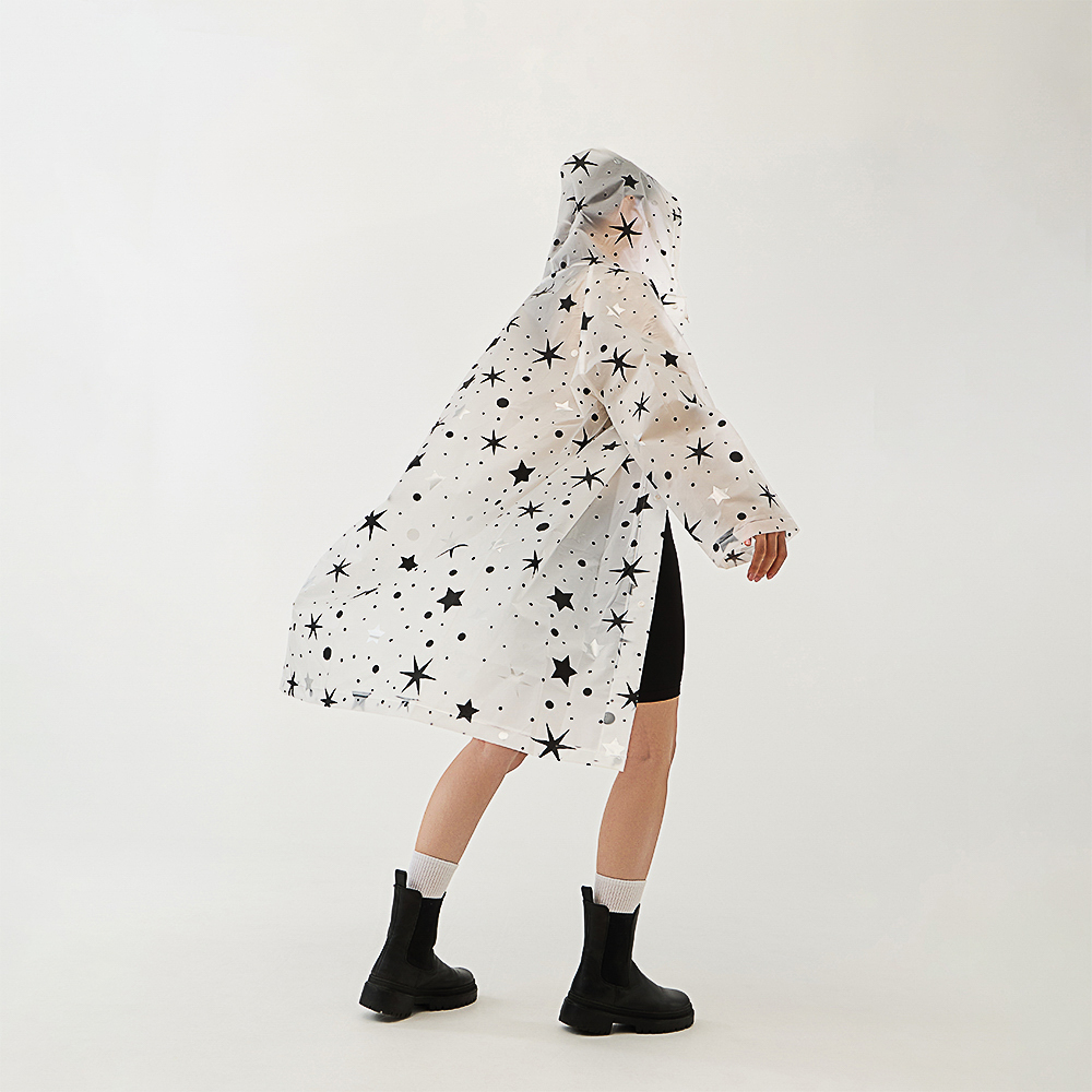 Дождевик "Звезды" тм INBLOOM, 105х62см, 110мкм, EVA - #2
