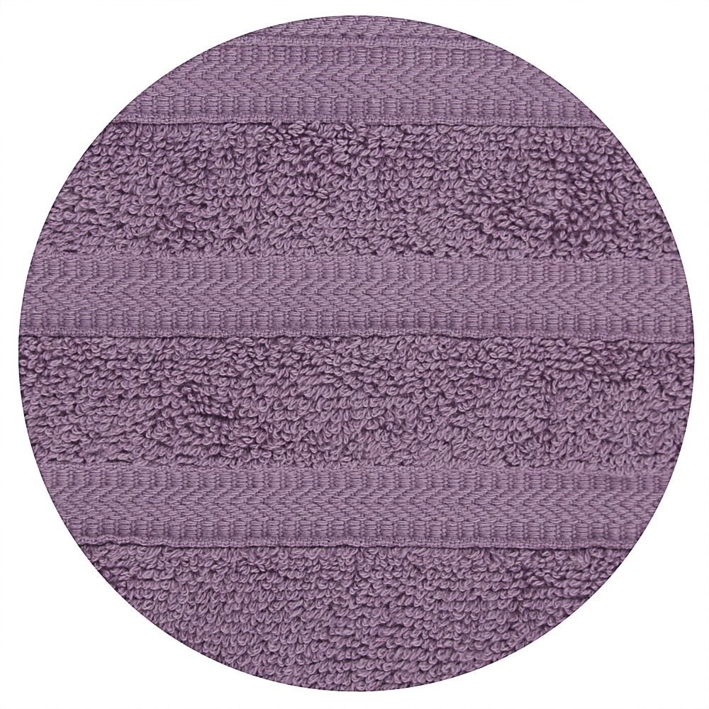 Полотенце махровое PROVANCE "Виана" 70х130см, 100% хлопок, фиолет - #4
