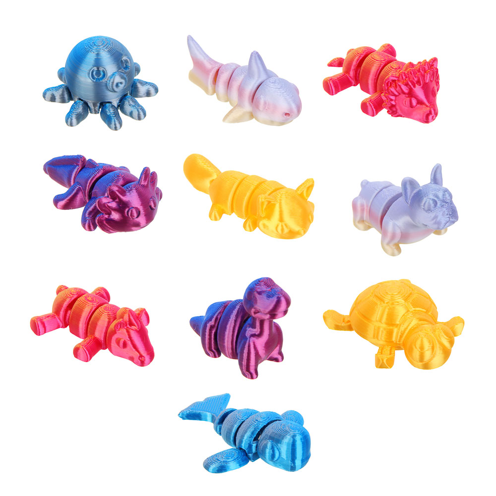 ИГРОЛЕНД Игрушка 3D «Животные», пластик, 3-4см, микс - #2