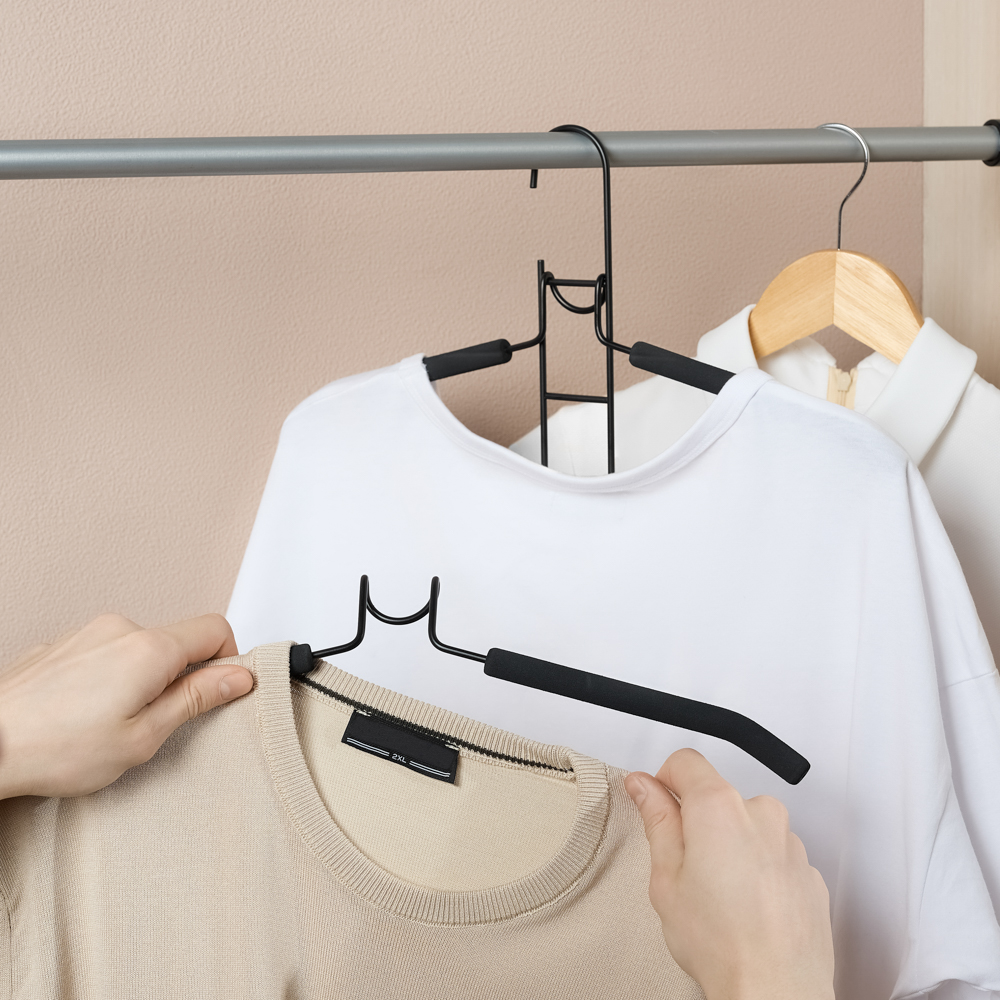 VETTA Вешалка-органайзер на 5 вещей с покрытием из вспененного ПВХ - #8