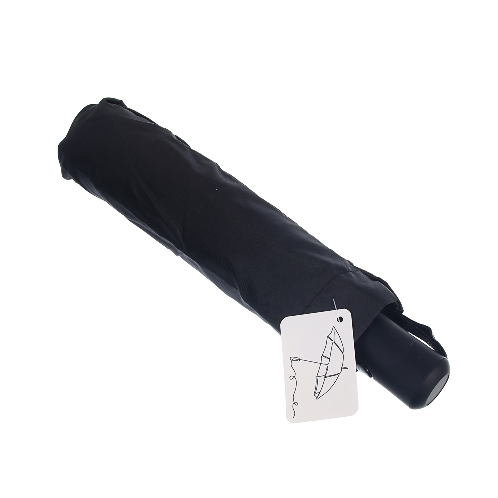 Зонт универсальный автомат, диаметр 96 см, 8 спиц, металл,  PG, черный - #6