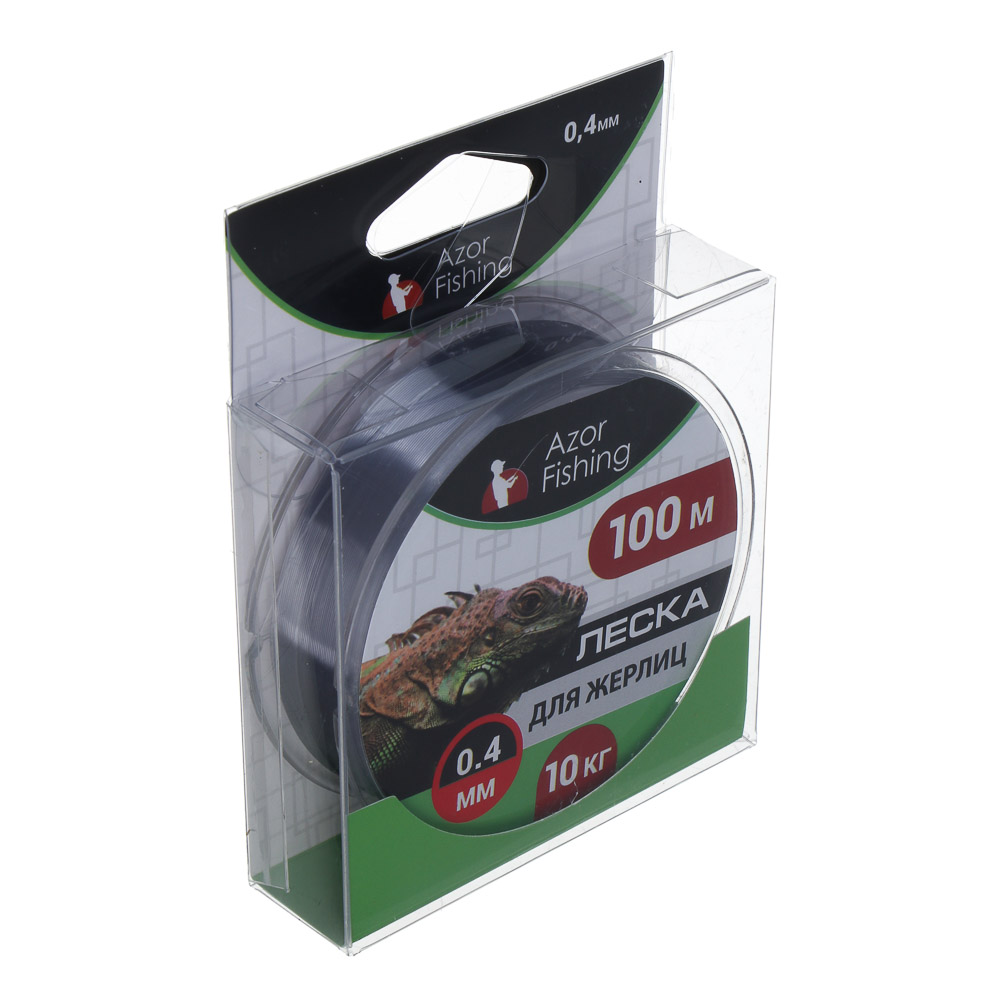 AZOR FISHING Леска для жерлиц, 100м, 0,40мм, 10кг - #3