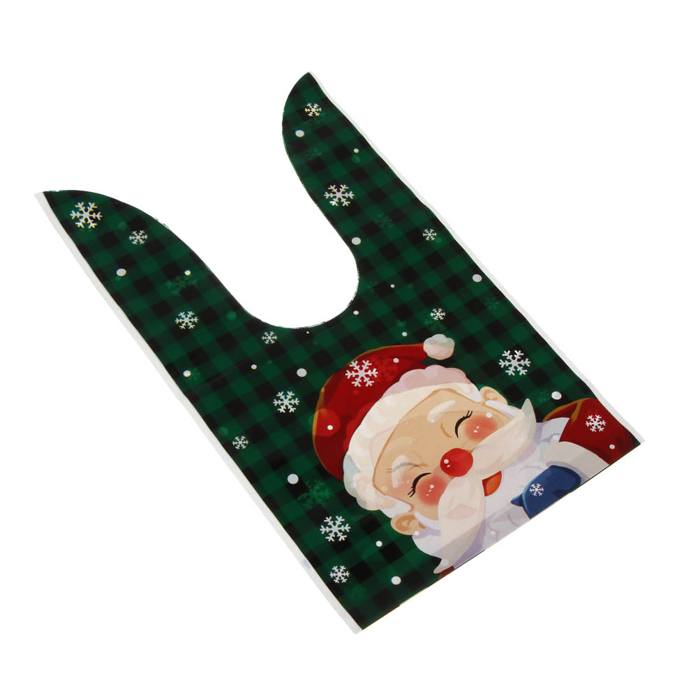 Набор подарочных мешков 20шт, 5 дизайнов, 13,5x22 см, пластик, арт.1 - #4