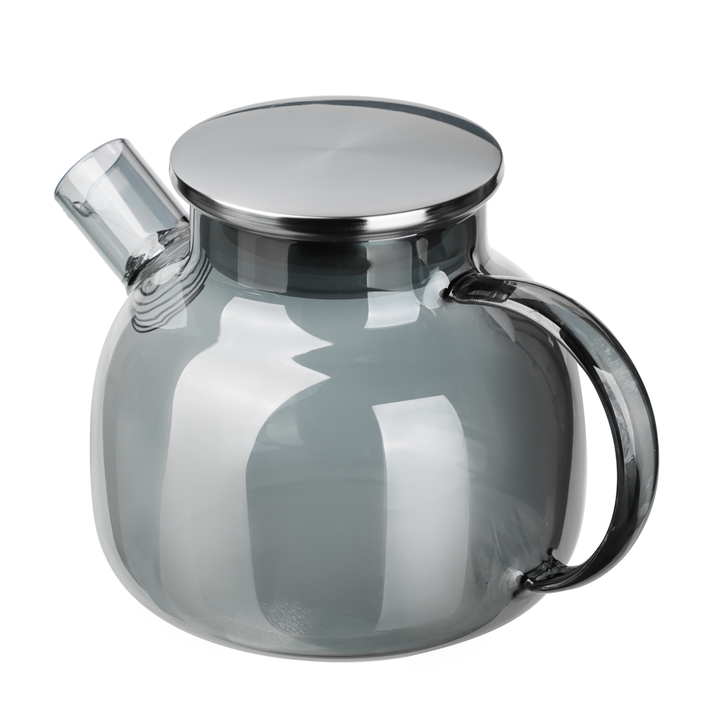 SATOSHI Графит Чайник заварочный 1000мл, стекло, нерж.сталь - #5