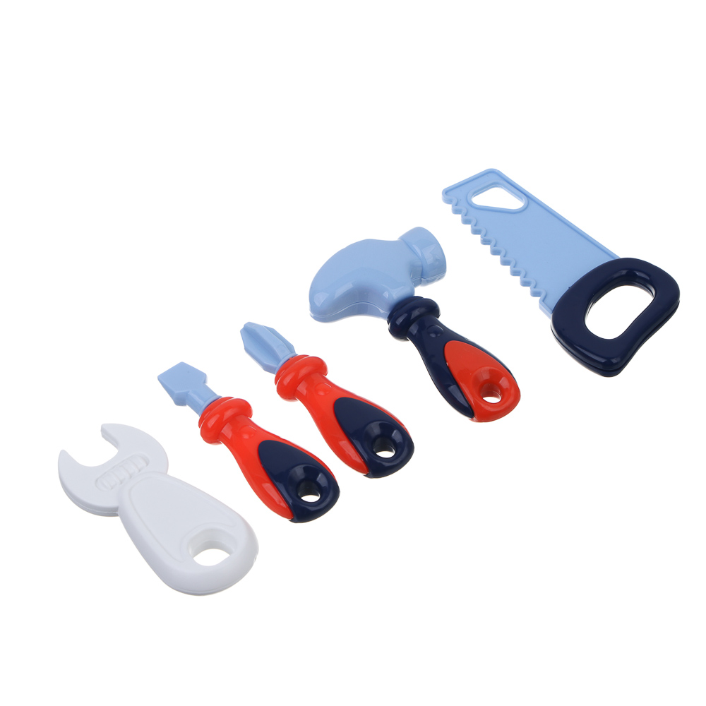 ИГРОЛЕНД Набор инструментов в чемоданчике, 12 предметов, ABS, 21,2х20х5 см - #3