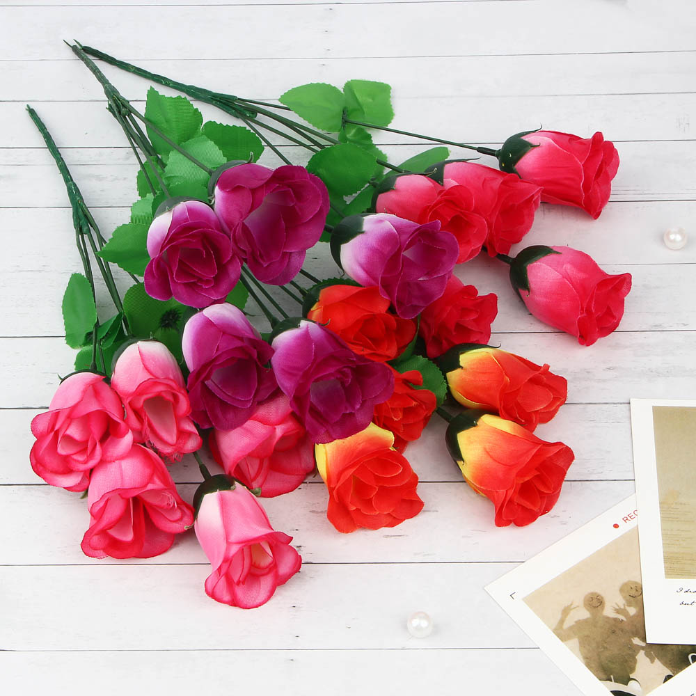 Букет искусственных цветов "Розы", 39 см - #6
