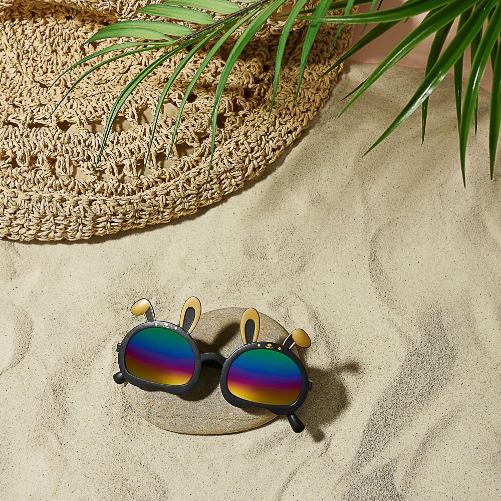 GALANTE Очки солнцезащитные детские, пластик, 127x35мм, 6 цветов - #10