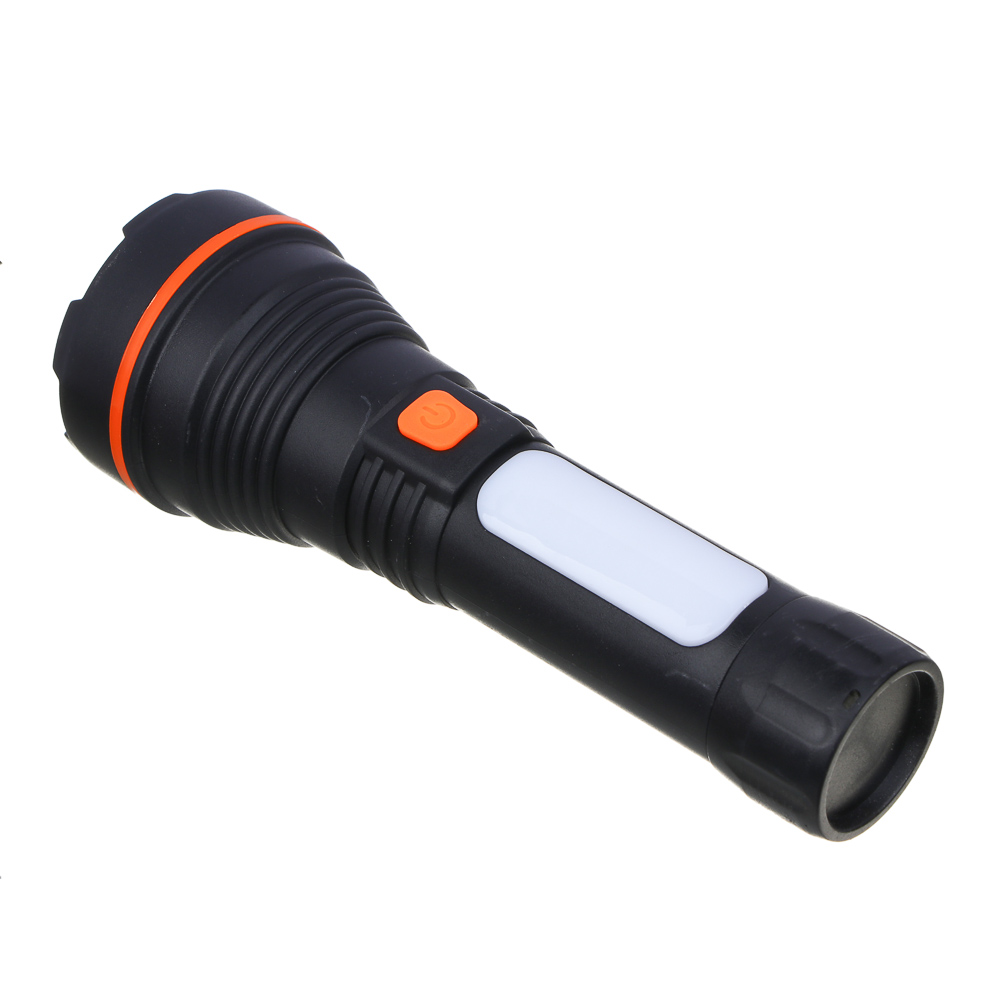 ЕРМАК Фонарь рабочий, XPE+7LED, 4 режима, 600мАч, пластик, 165х55х55 мм, зарядка USB - #5