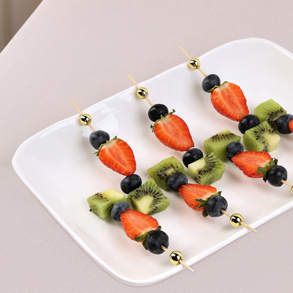 Шпажки для канапе тм Fntastic, 24шт, 12см, дерево, пластик - #7