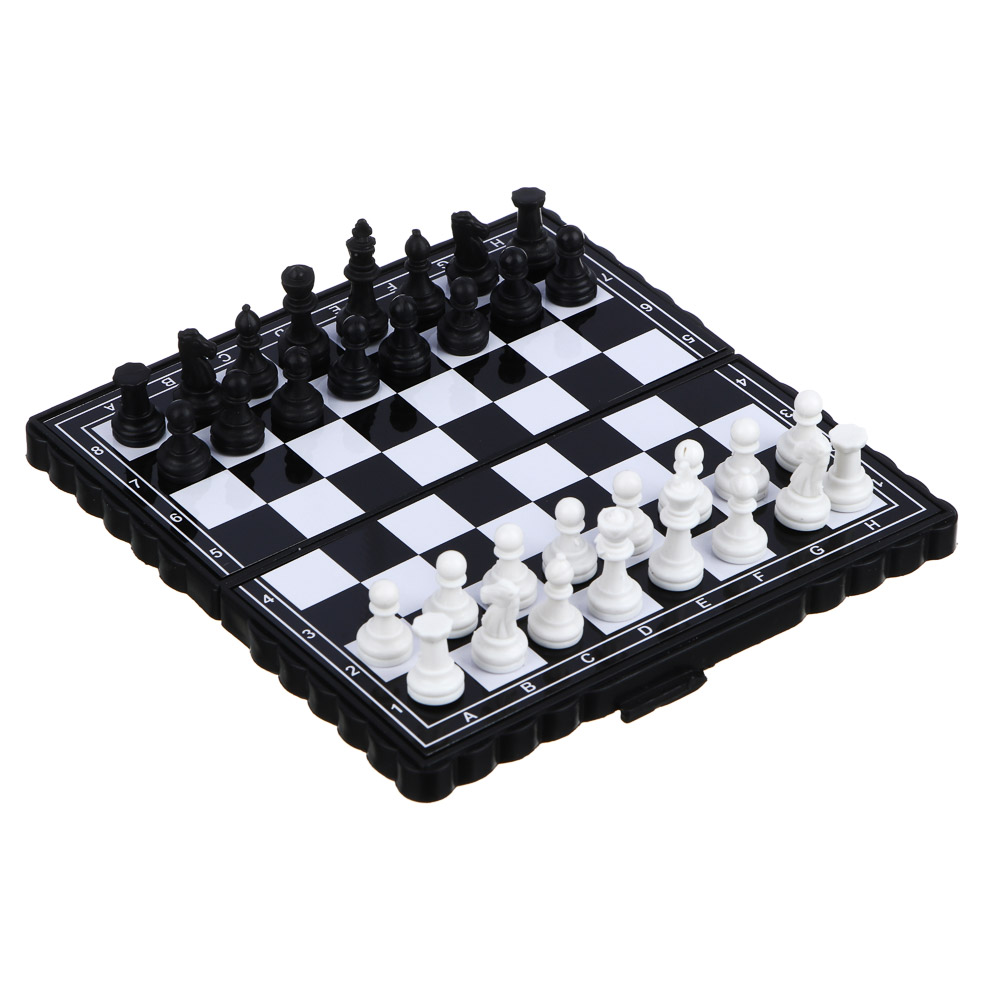 LDGames Шахматы магнитные дорожные 13х13см, пластик, металл, в подарочной упаковке - #1