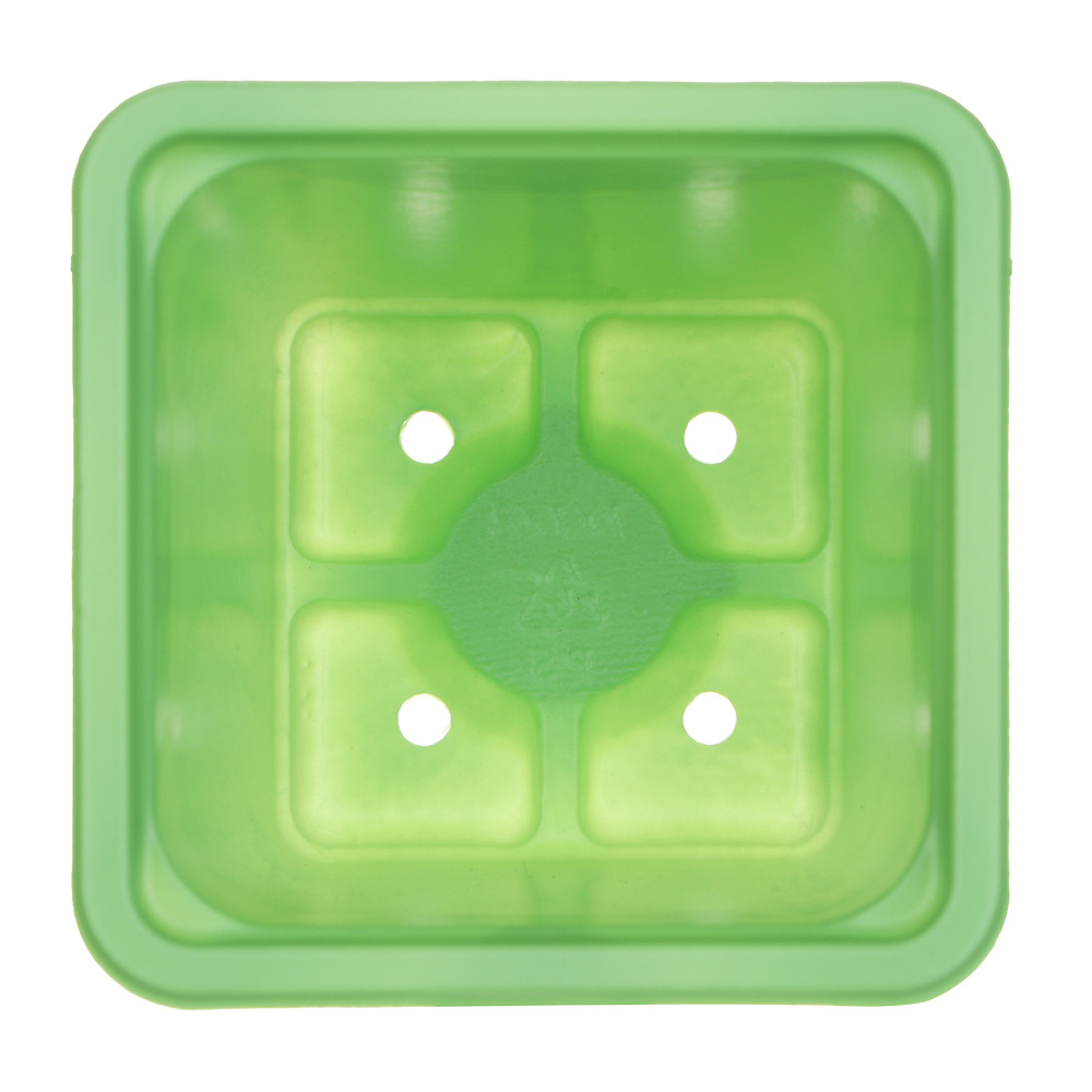 INBLOOM Набор горшочков для рассады 20шт, 8х7.5см, зеленый, РS - #4