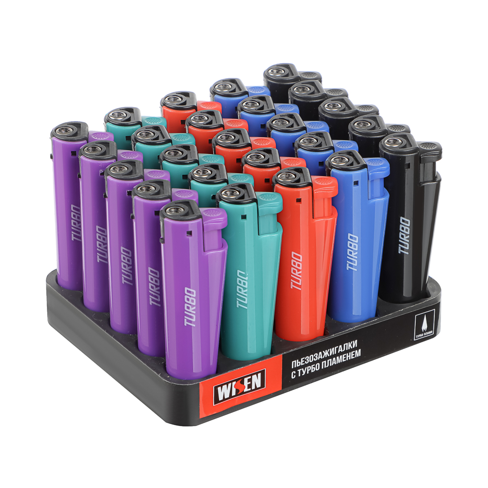 Зажигалка тм WISEN, WP15 TURBO HC 5 (15020) - #5