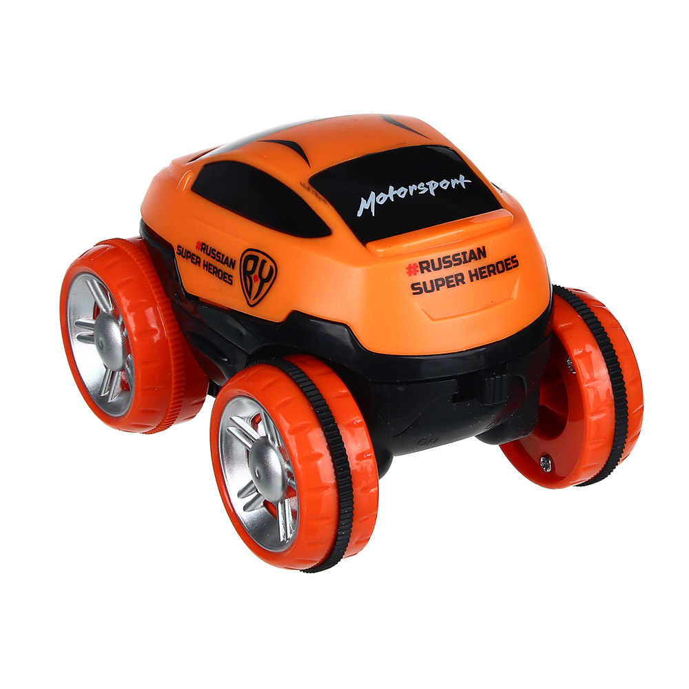 BY Трек гибкий с машинкой, 46 пр., ABS, 3xAAA,свет, движение, 26х23х5,7 см - #9