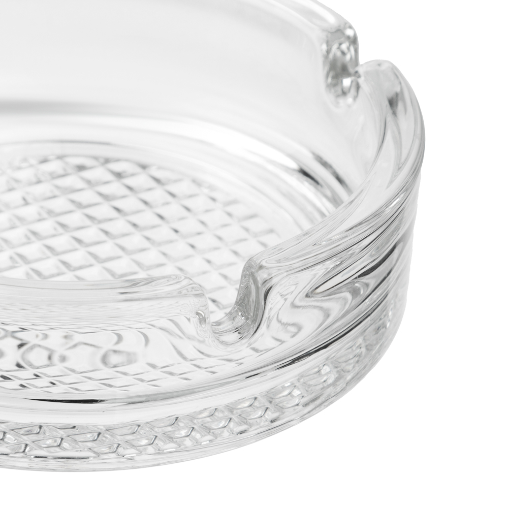 ОСЗ Пепельница круглая D-10,6см H-3,4см, стекло - #2