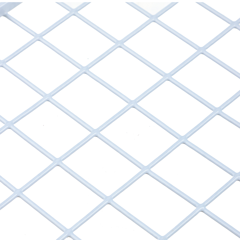 VETTA Корзина подвесная на полку, 35х26х13,5см, металл, белый цвет - #3