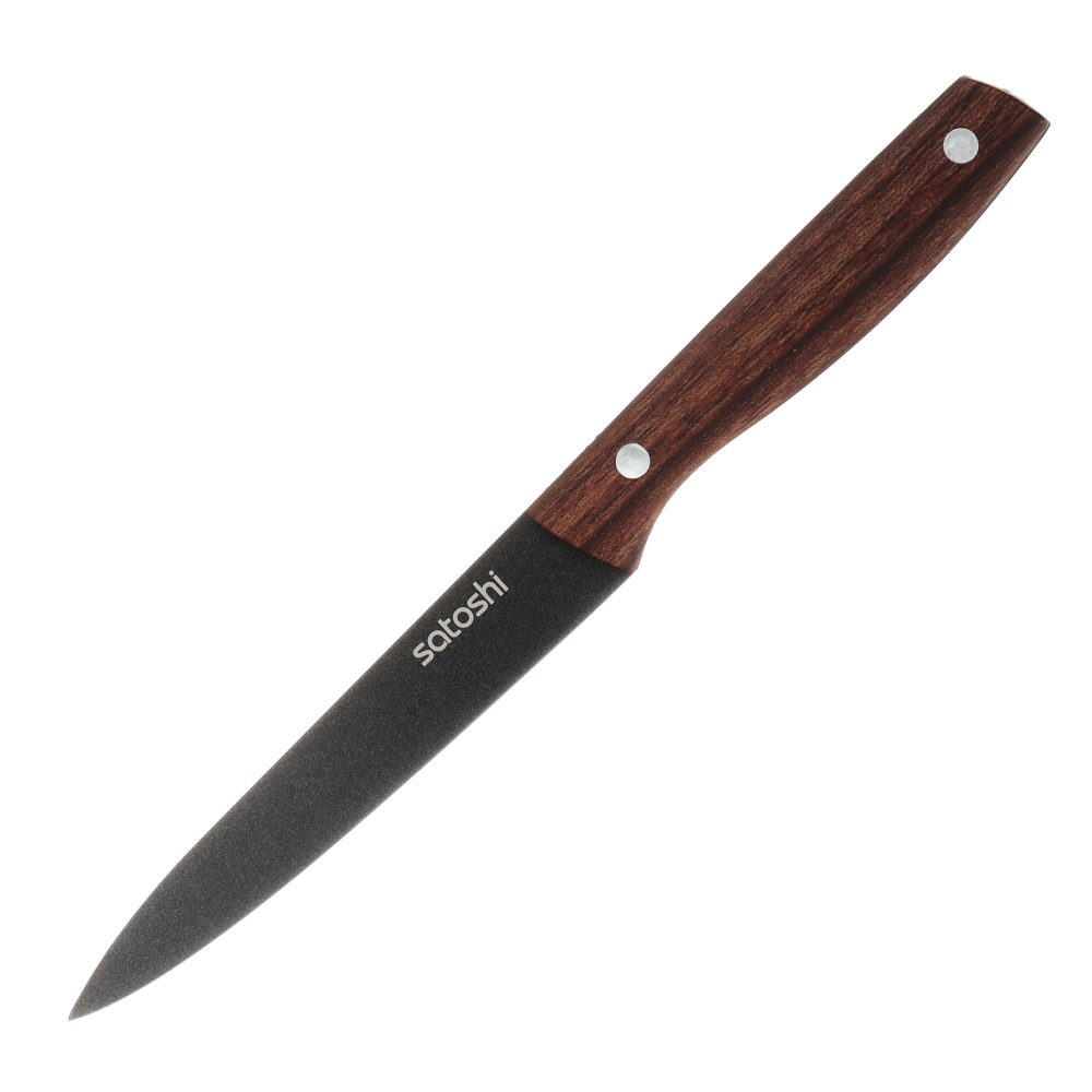 SATOSHI Меллер Нож кухонный универсальный 12,7см, нерж.сталь с антиналипающим покрытием - #1