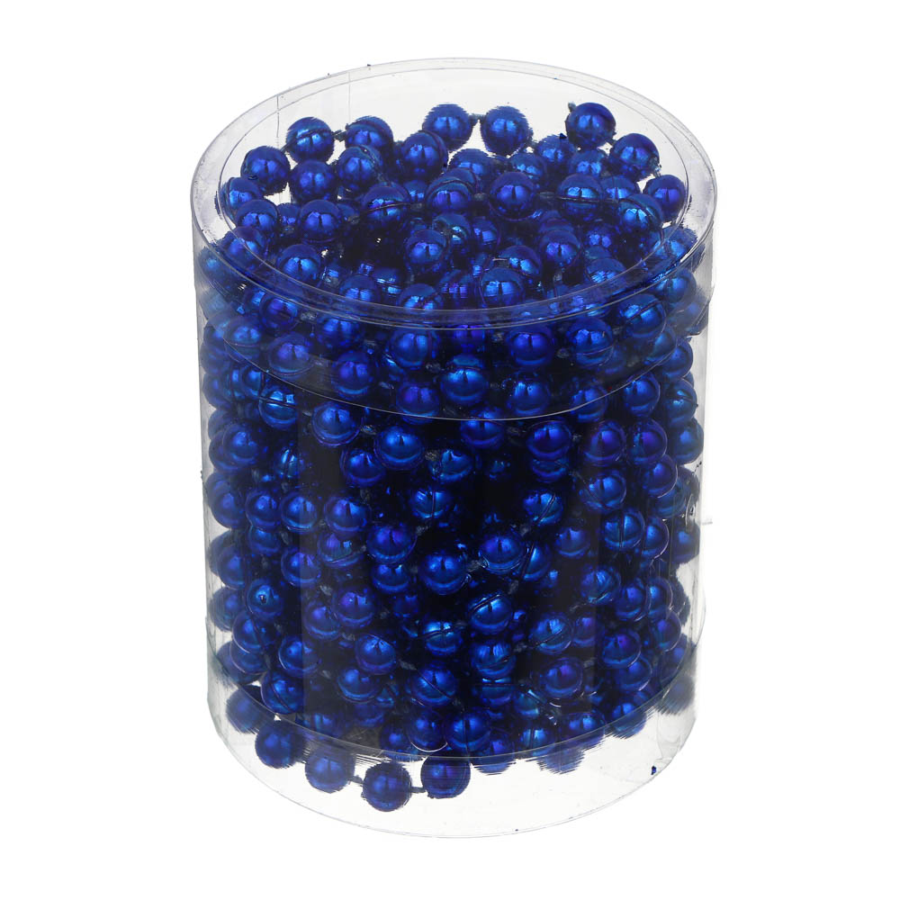 СНОУ БУМ Бусы декоративные 0,6x500 см, туба, 6 цветов, 26-747 - #4