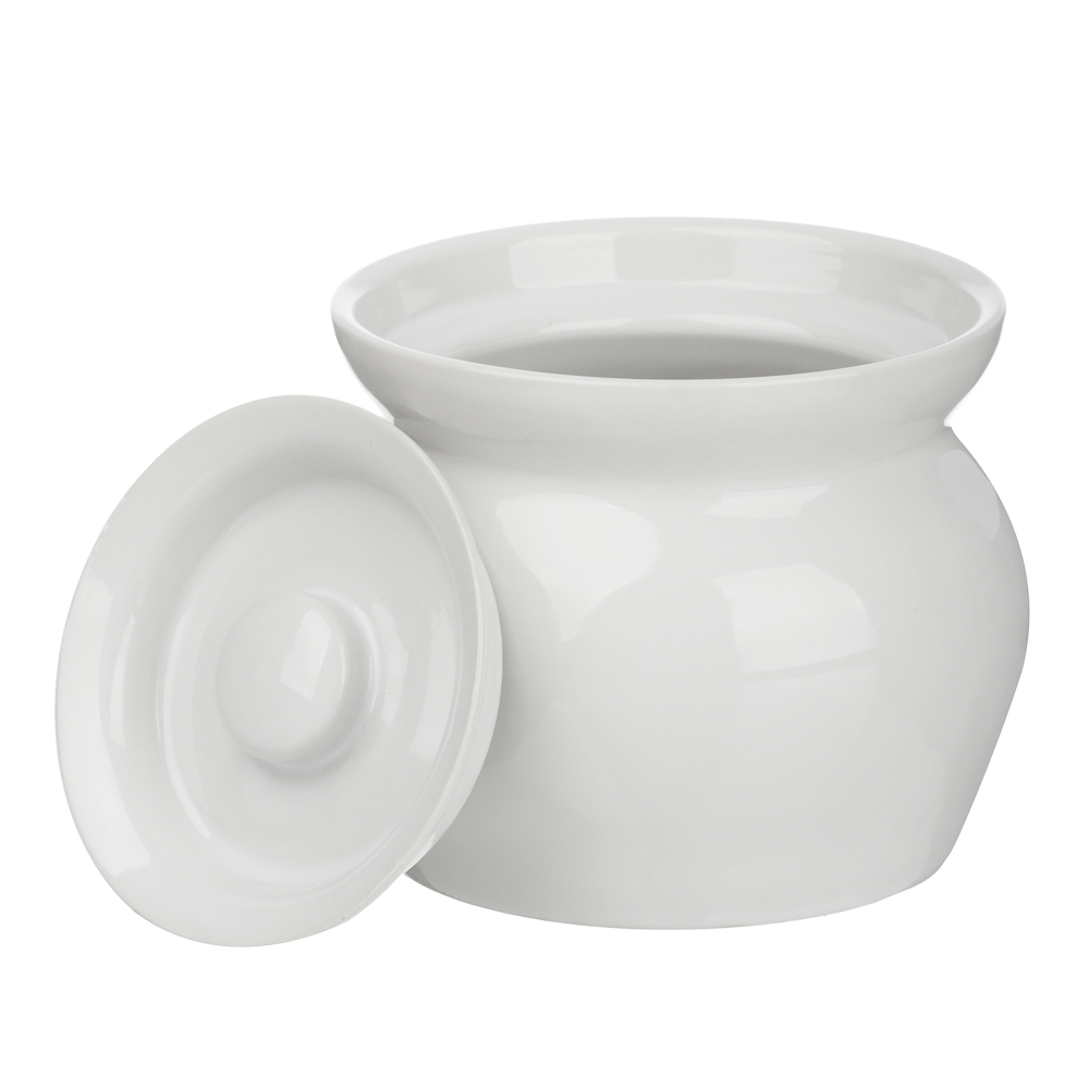 MILLIMI Набор из 6-ти горшочков, 400 мл, керамика, белый - #4