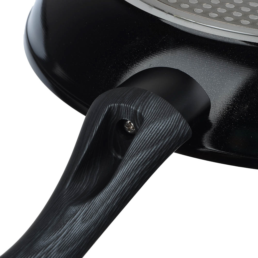 SATOSHI Карбон Сковорода литая d26см, антипригарное покрытие Мрамор, индукция - #5