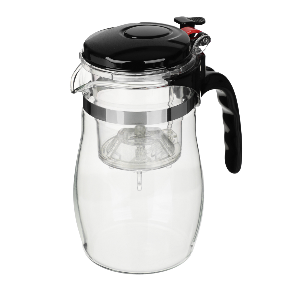 Чайник заварочный с кнопкой тм VETTA 750 мл, стекло - #1