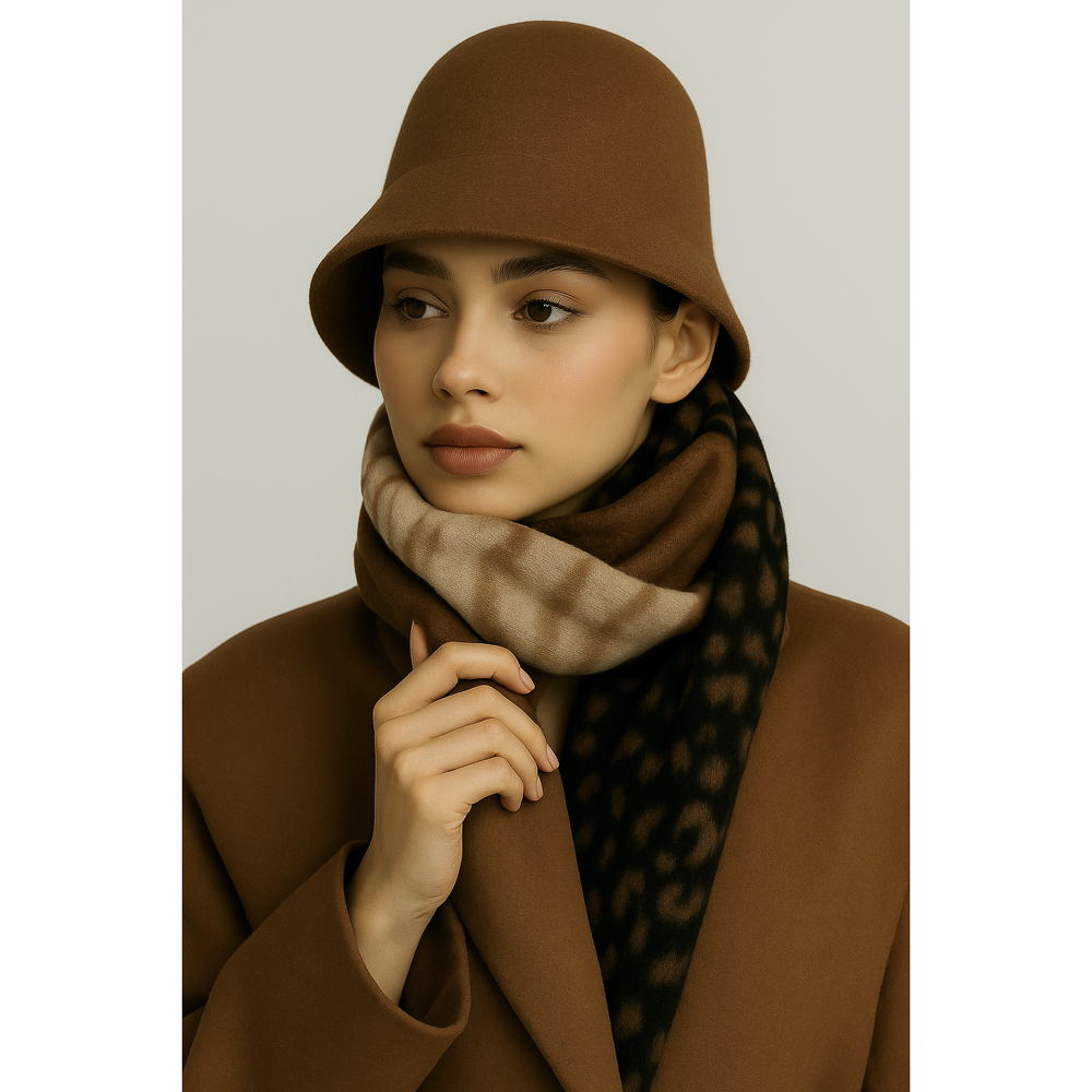 GALANTE Шляпа женская, р.56, 100% полиэстер, цвета в ас-те, ОЗ25-15 - #7