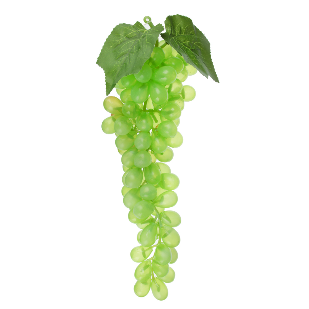 LADECOR Фрукт искусственный в виде винограда, пластик, 85 ягод, 4 цвета - #4