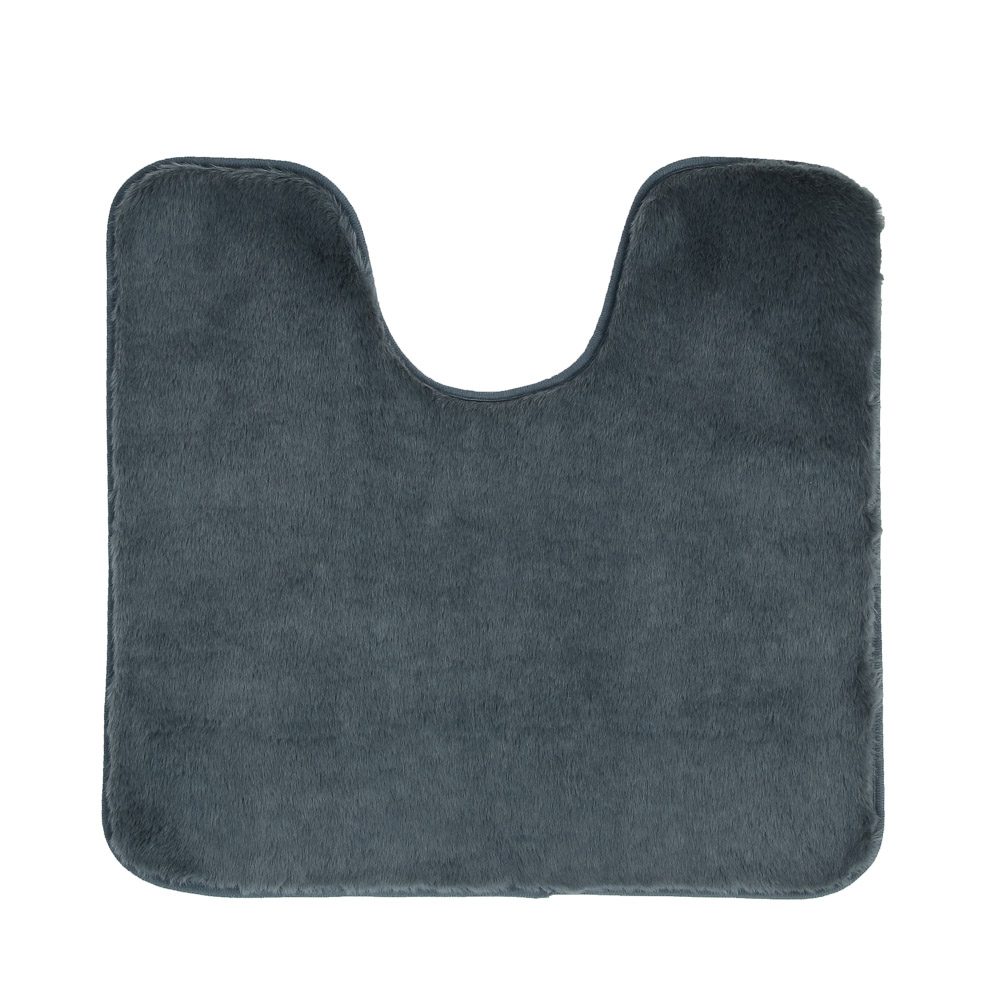 Набор ковриков для ванной комнаты тм VETTA Ленни, искусств.мех, полиэстер, 50x80см+50x50см, 2 цвета - #7