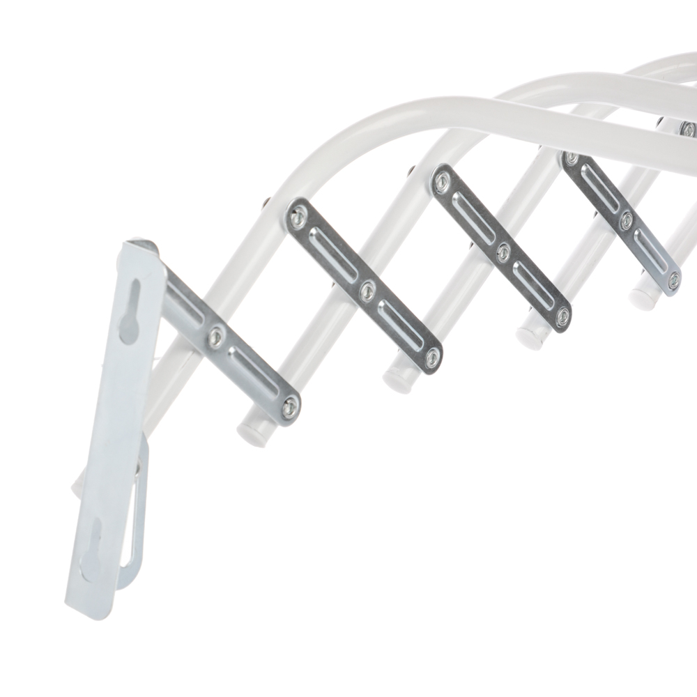 VETTA Сушилка для белья настенная раздвижная, окрашенная сталь, 100см - #4