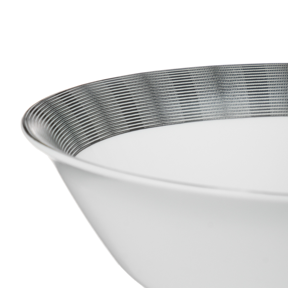 MILLIMI Графит Салатник, опаловое стекло, 550мл, 16.5х4.8см - #2