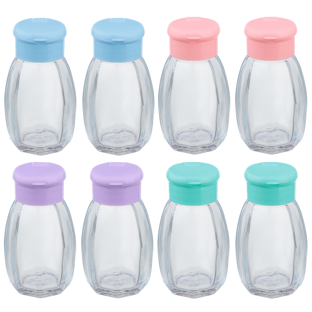 Набор для соли/перца, 3,5х7,5см, стекло, полипропилен - #1