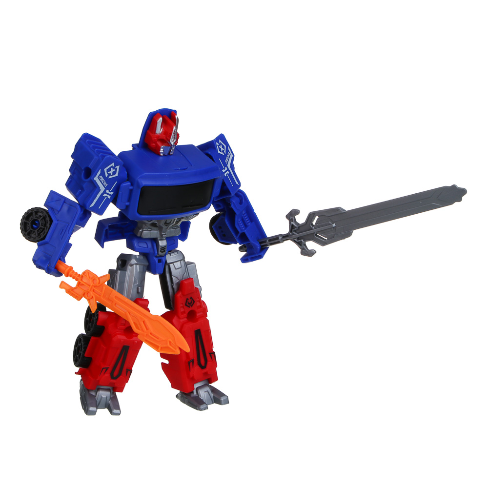ИГРОЛЕНД Робот "Воин улиц", трансформация, ABS, 20,7х23х6,5 см, 3 дизайна - #8