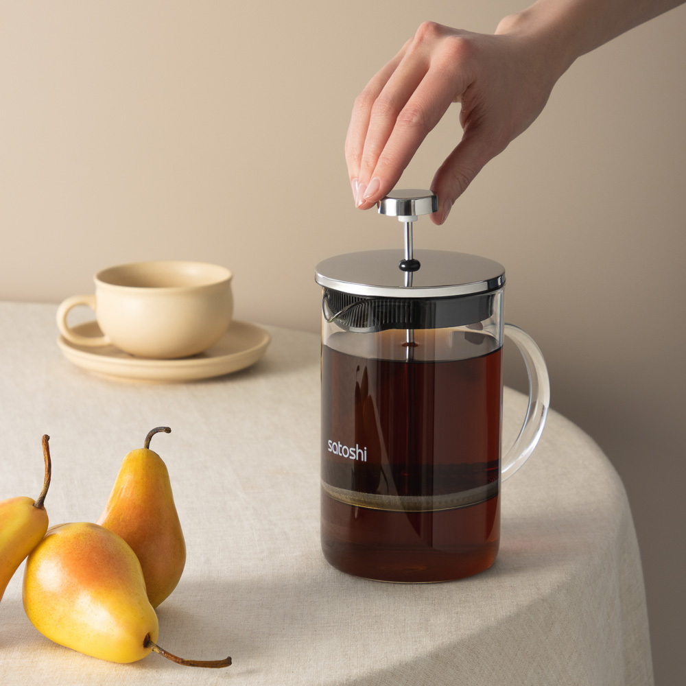 SATOSHI Тэмму Френч-пресс 800мл, жаропрочное стекло - #11