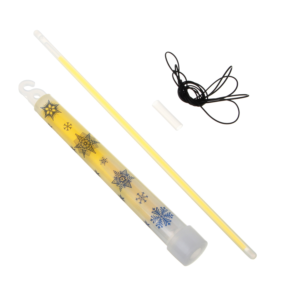 СНОУ БУМ Набор неоновых аксессуаров, палочка-подвеска 15,5 см и браслет 20 см, пластик - #2