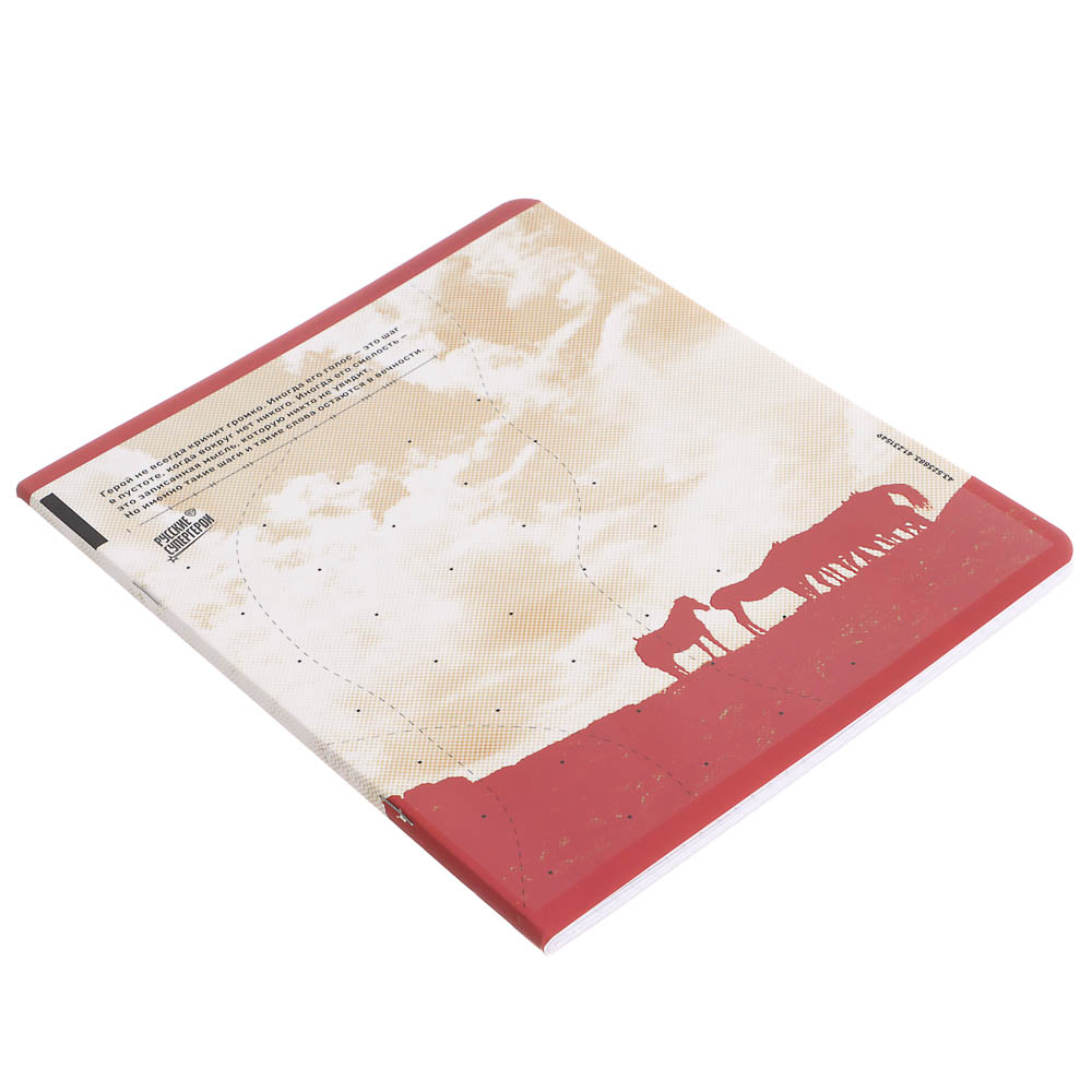 Тетрадь общая Русские Супергерои, формат А5, 48л. в клетку, на скобе, скругленные углы, в ассортим. - #3