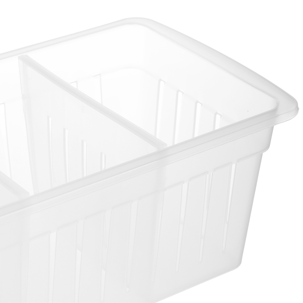 Корзинка для специй 3 секции 27x15x10см, пластик - #2