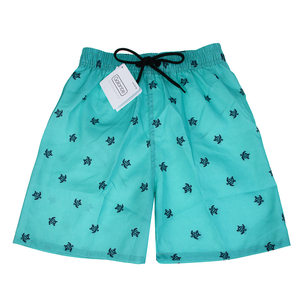GALANTE Шорты купальные для мальчиков, 100% полиэстер, р. 146-152, цв.бирюзовый - #5