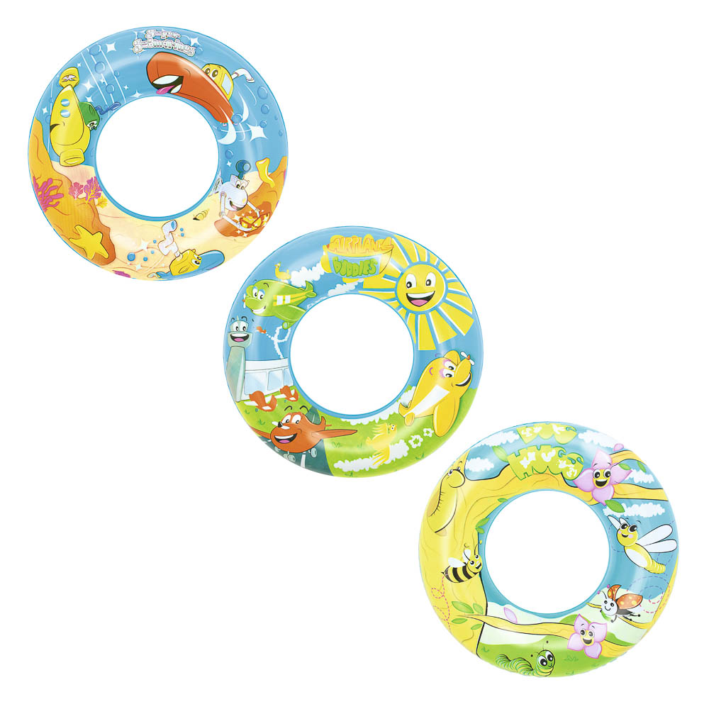 BESTWAY Плавательный круг SWEET CREATURE, 56см, ПВХ, дизайнерский, 36013 - #1