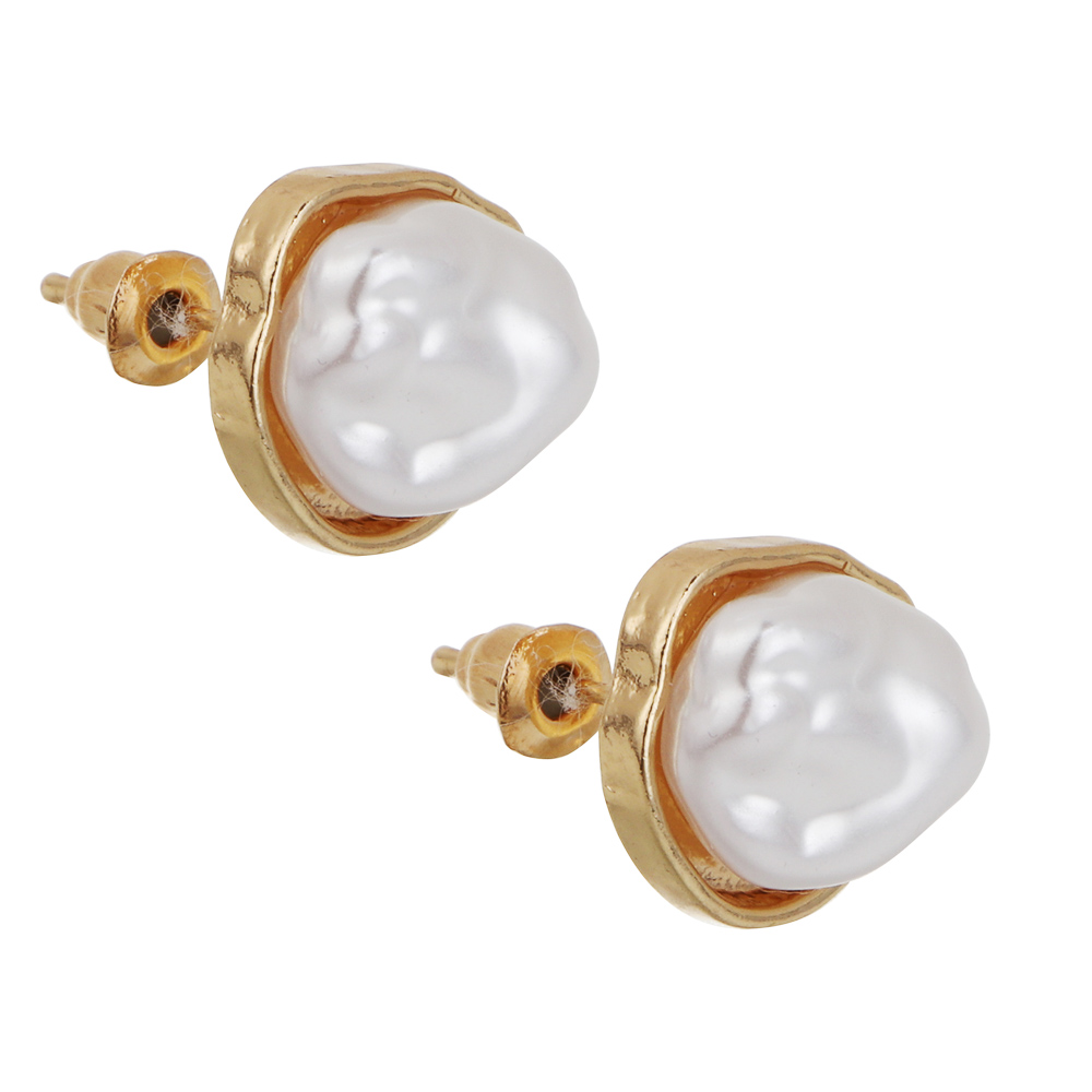 Серьги, медь, сплав, 2 дизайна, БЖ25-8 - #2