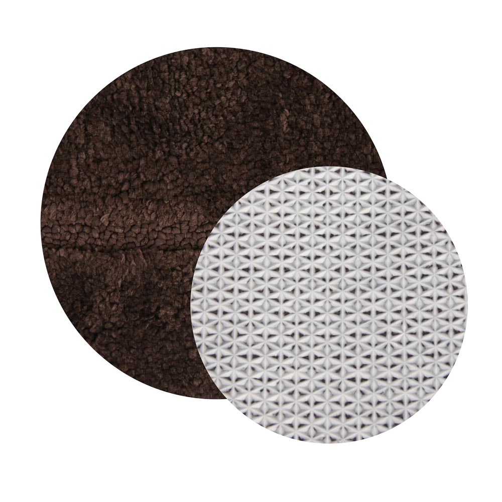 Коврик для ванной комнаты тм VETTA Solace, махровый 600г/м² тп-основа , 80х50см, 2 цвета - #5