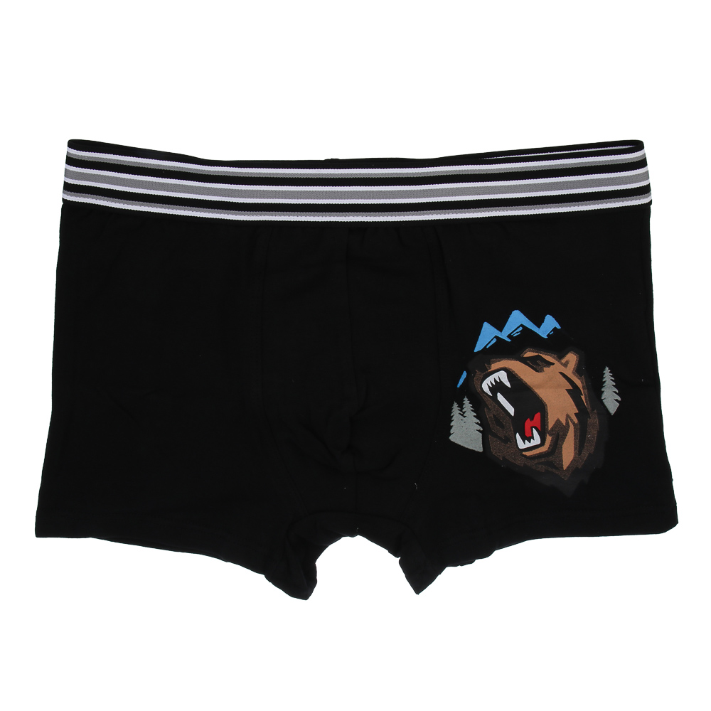 GALANTE Трусы-боксеры мужские с принтом р.54, 95%хлопок, 5%спандекс, разноцветные, НБ25-6 - #1