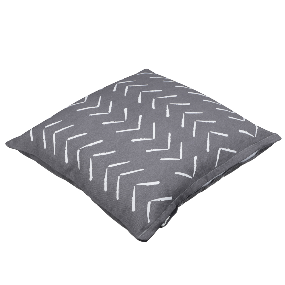 PROVANCE Чехол для подушки фактурный 40х40см, 100% хлопок, серый - #2