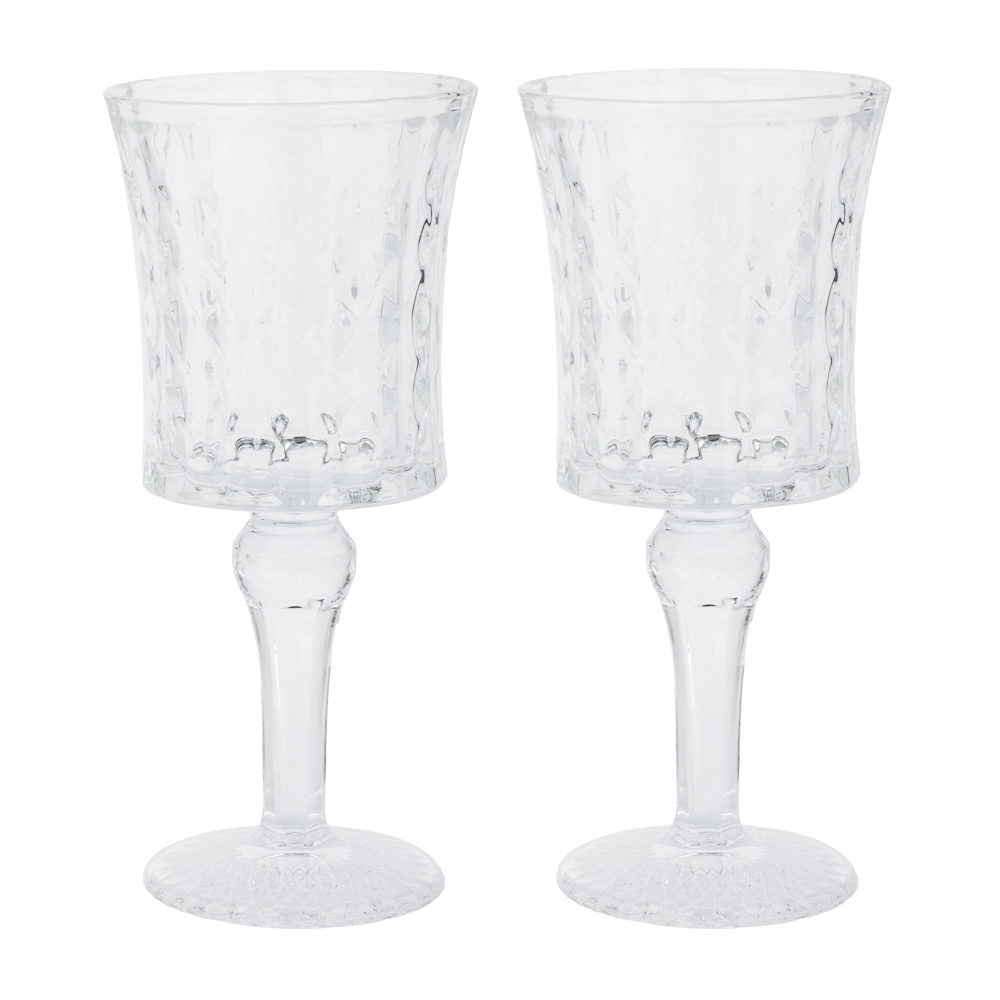 Набор бокалов для вина тм MILLIMI Грейс, 230мл, стекло, 2 шт - #1