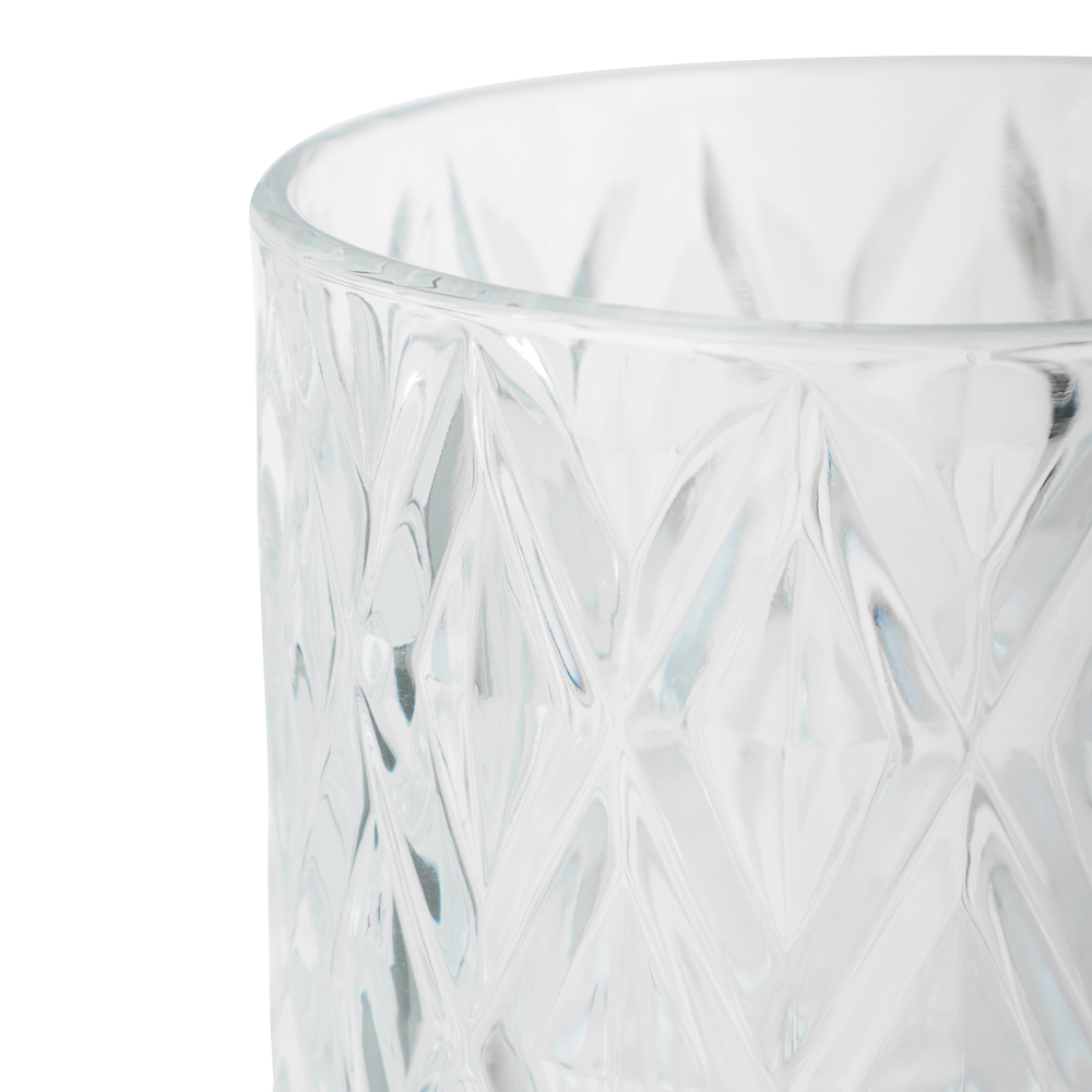 MILLIMI Набор вращающихся стаканов 6 шт, 310 мл, стекло, ромб - #4