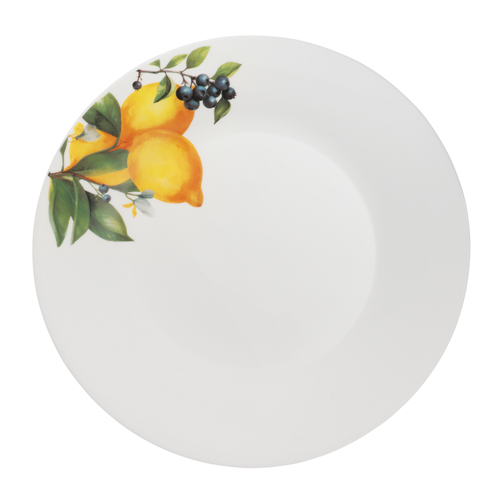 MILLIMI Лимоны Тарелка подстановочная, опаловое стекло, 25см - #1