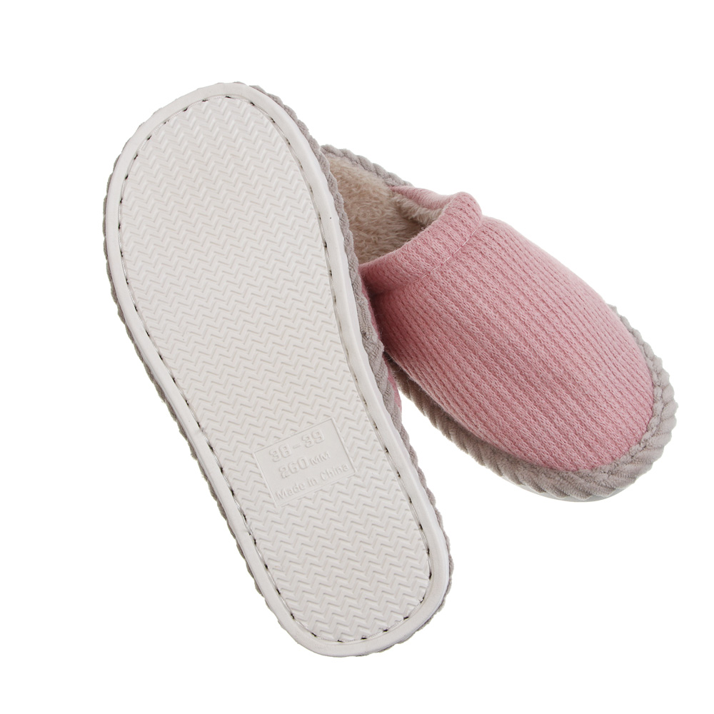 Обувь домашняя, размер 38-39, цвет розовый, #3 - #4