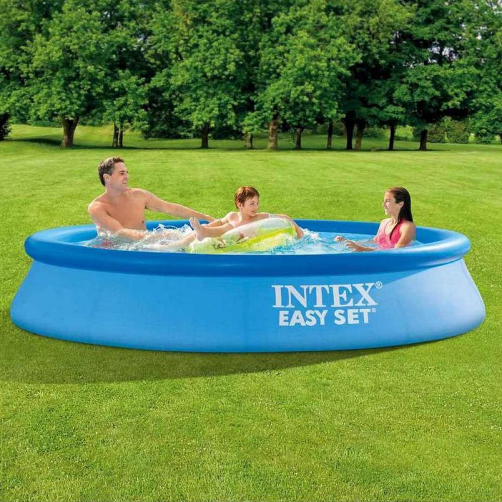 INTEX Бассейн надувной Изи Сет 305х61см, фильтр-насос, 28118NP - #2